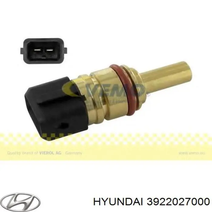 39220-27000 Hyundai/Kia sensor de temperatura de combustível
