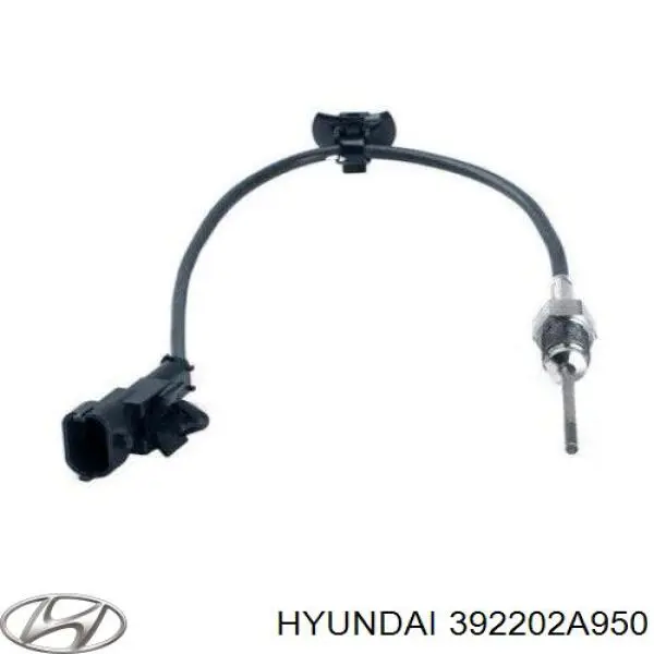 392202A950 Hyundai/Kia sensor de temperatura dos gases de escape (ge, antes de turbina)