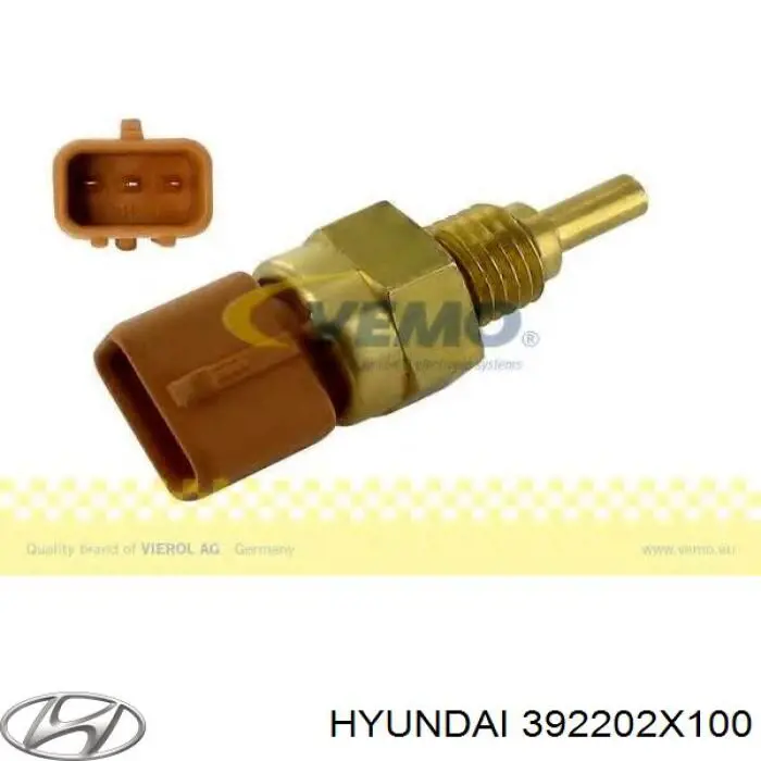Купить 392202X100 Hyundai/Kia Термодатчик охлаждающей жидкости