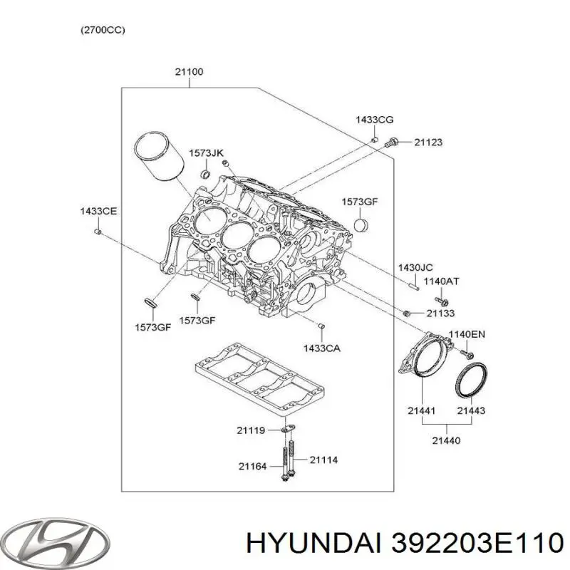  392203E110 Hyundai/Kia