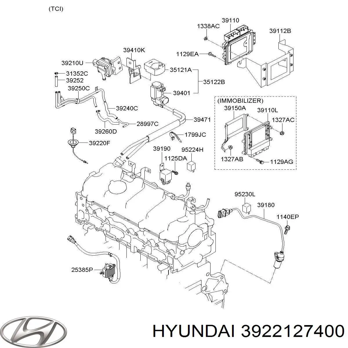  3922127400 Hyundai/Kia