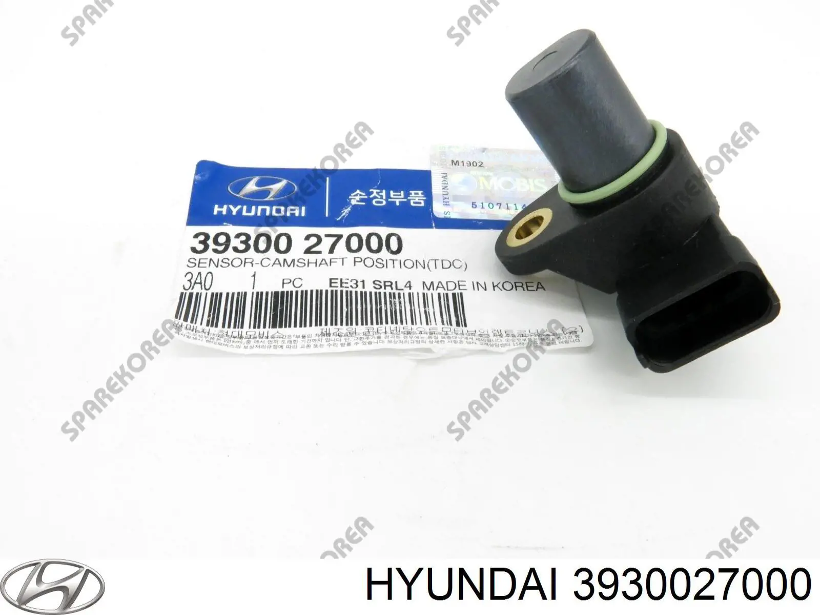 Датчик положения распредвала Hyundai/Kia 3930027000