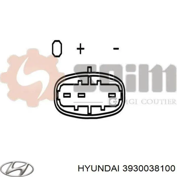 Купить 3930038100 Hyundai/Kia Датчик MAP