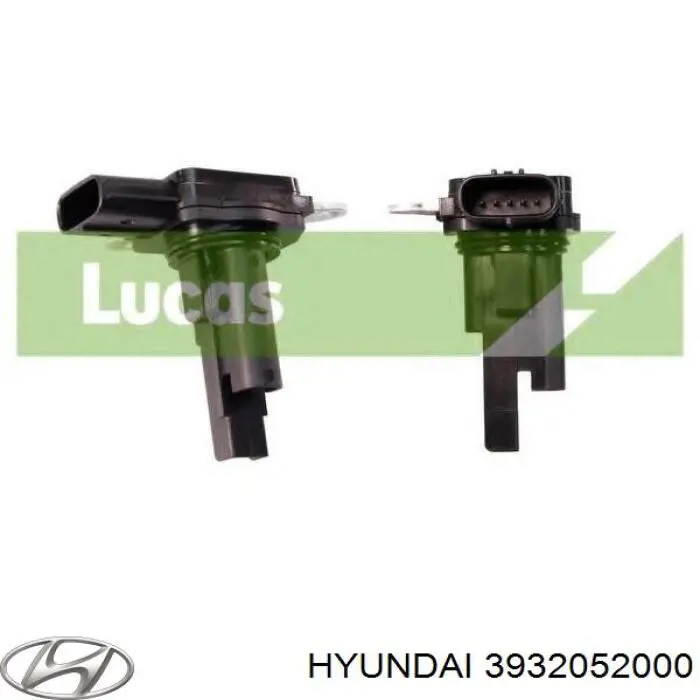 Датчик массового расхода воздуха Hyundai/Kia 3932052000 цена, от 27.87 USD