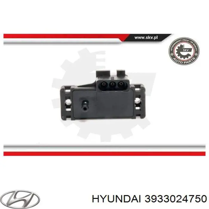 Датчик абсолютного давления в коллекторе Hyundai/Kia 3933024750 цена, от 27.29 USD