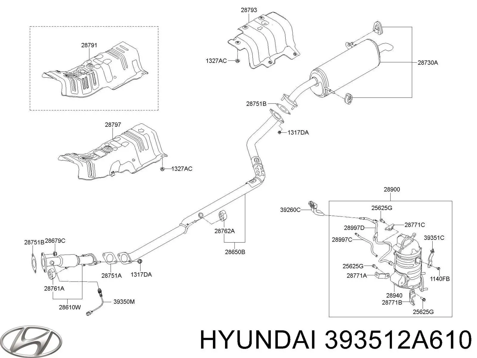 393512A610 Hyundai/Kia 