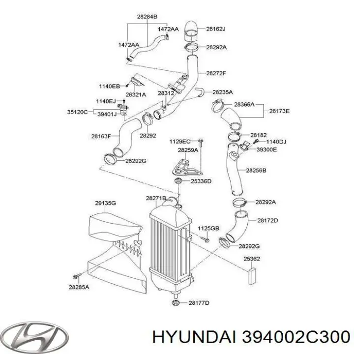 Клапан (актуатор) управления турбиной на Hyundai I30 PD