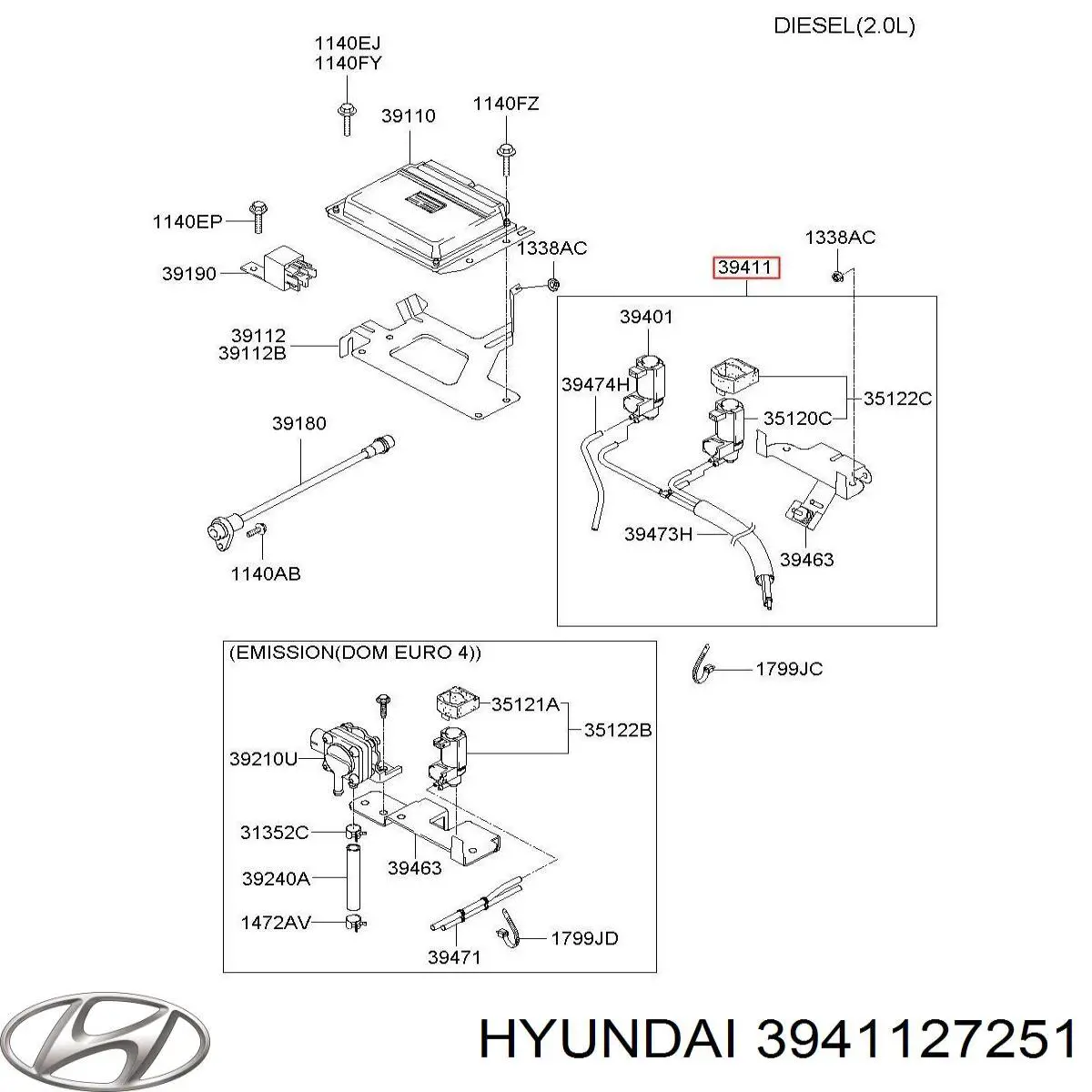  3941127251 Hyundai/Kia