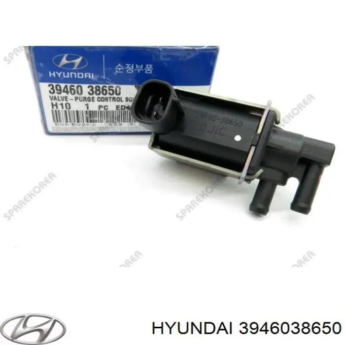 Купить 3946038650 Hyundai/Kia Клапан преобразователь давления наддува (соленоид) 