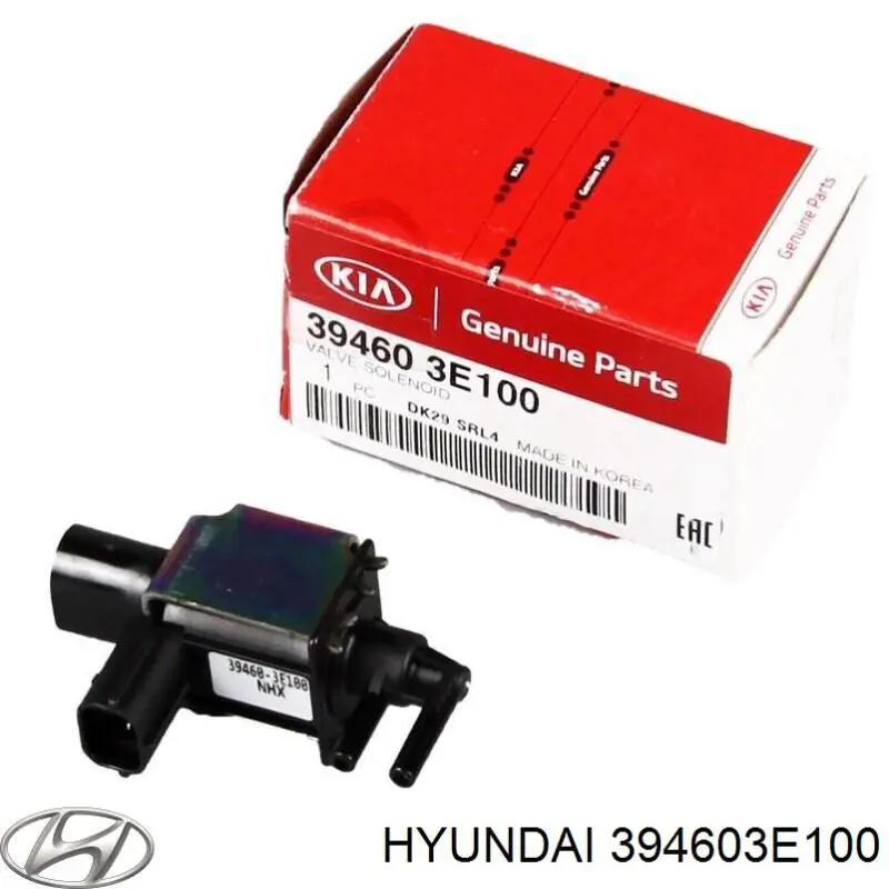 Купить 394603E100 Hyundai/Kia Клапан управления турбиной