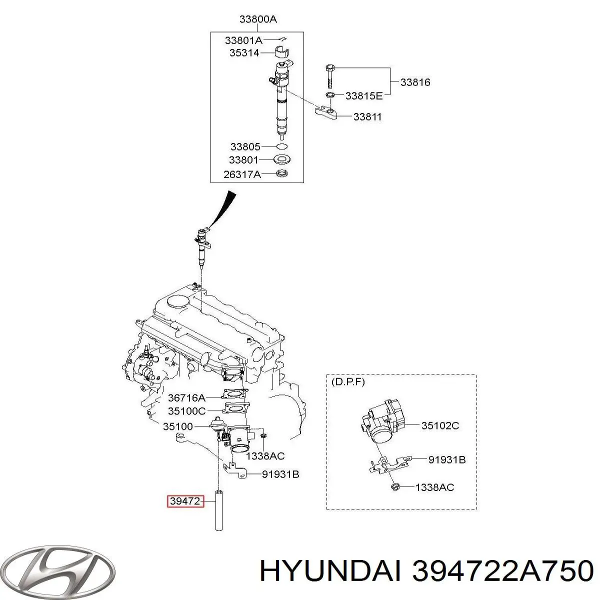  Hyundai/Kia 394722A750 цена, от 11.40 USD