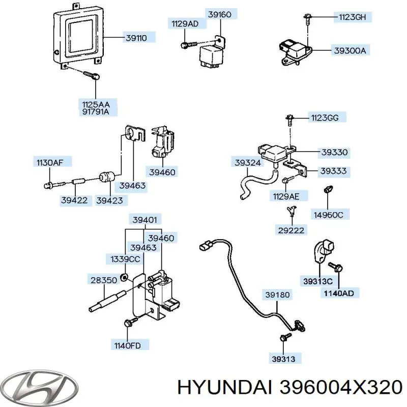  396004X320 Hyundai/Kia