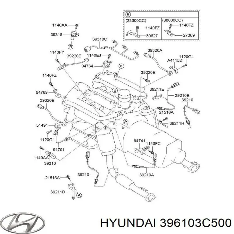 396103C500 Hyundai/Kia 