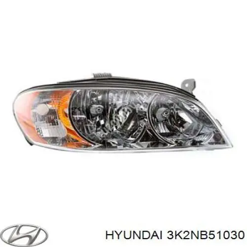 3K2NB51030 Hyundai/Kia luz direita