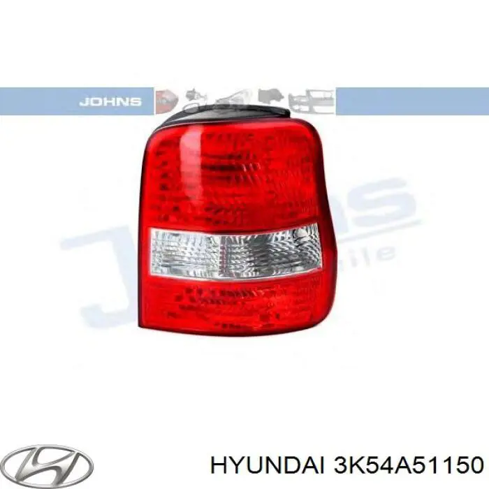 3K54A51150 Hyundai/Kia фонарь задний правый
