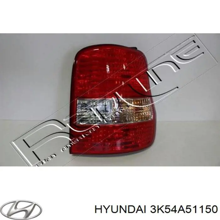 Фонарь задний правый Hyundai/Kia 3K54A51150 цена, от 78.75 USD