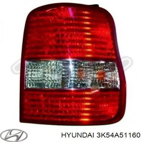 3K54A51160 Hyundai/Kia Задний левый стоп