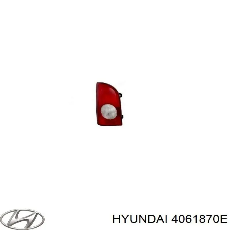 Фонарь задний левый 4061870E Hyundai/Kia