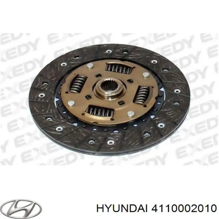 4110002010 Hyundai/Kia диск сцепления