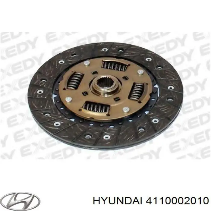 Диск сцепления 4110002010 Hyundai/Kia