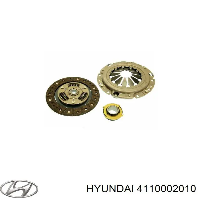 Диск сцепления 4110002010 Hyundai/Kia