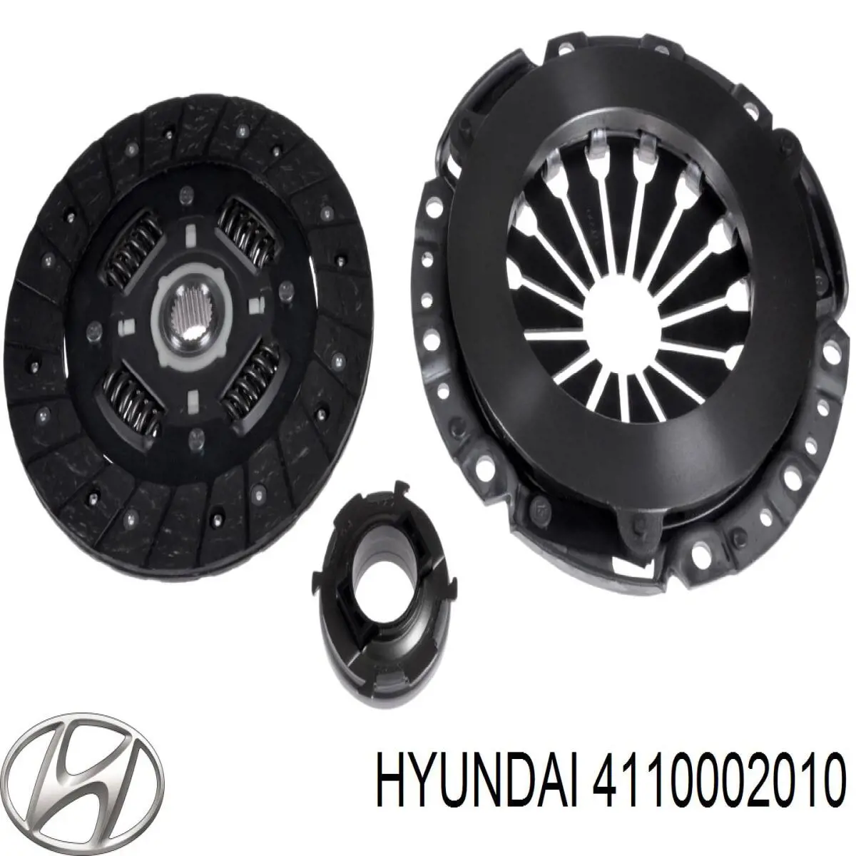 Диск сцепления Hyundai/Kia 4110002010 цена, от 17.16 USD