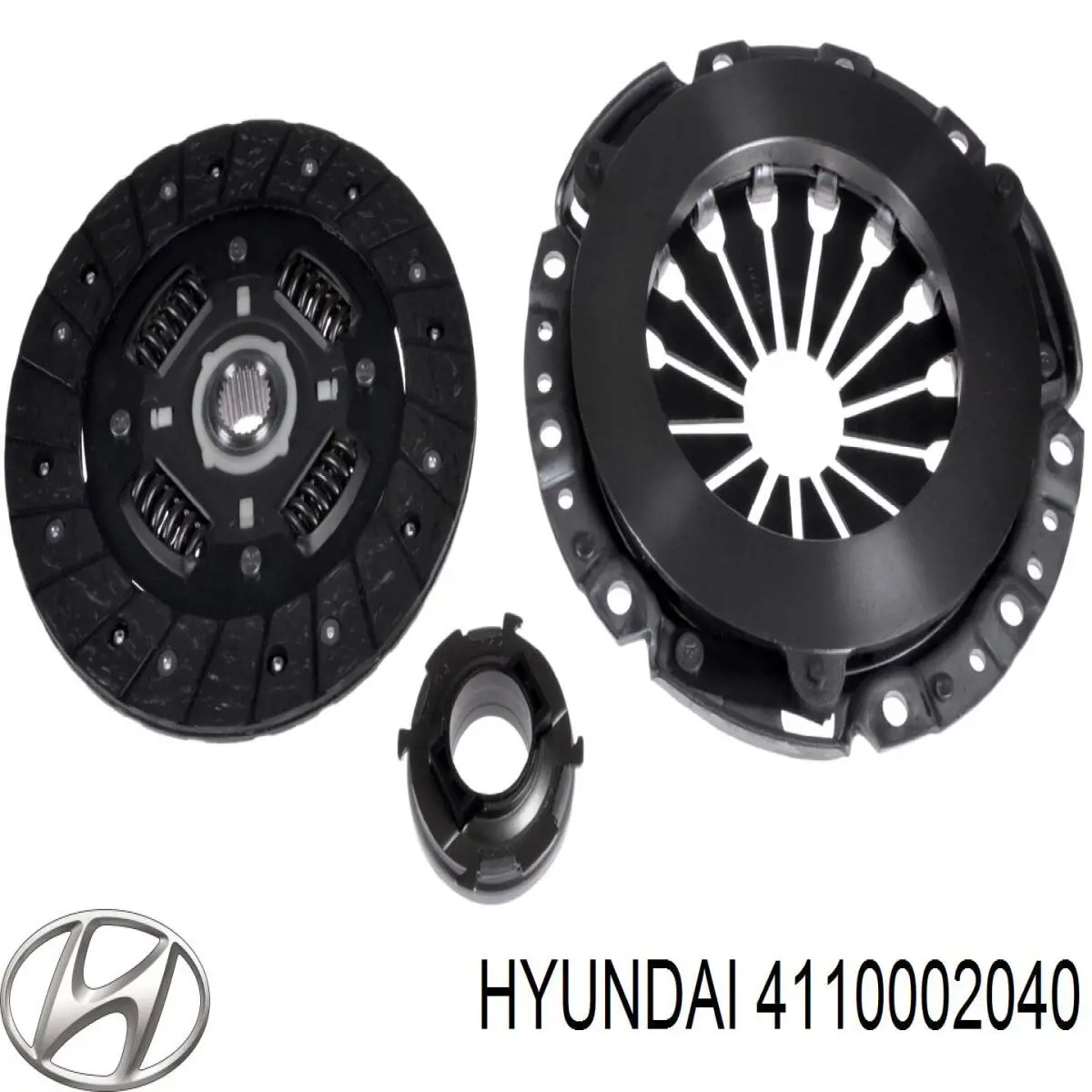 Диск сцепления Hyundai/Kia 4110002040 цена, от 35.53 USD