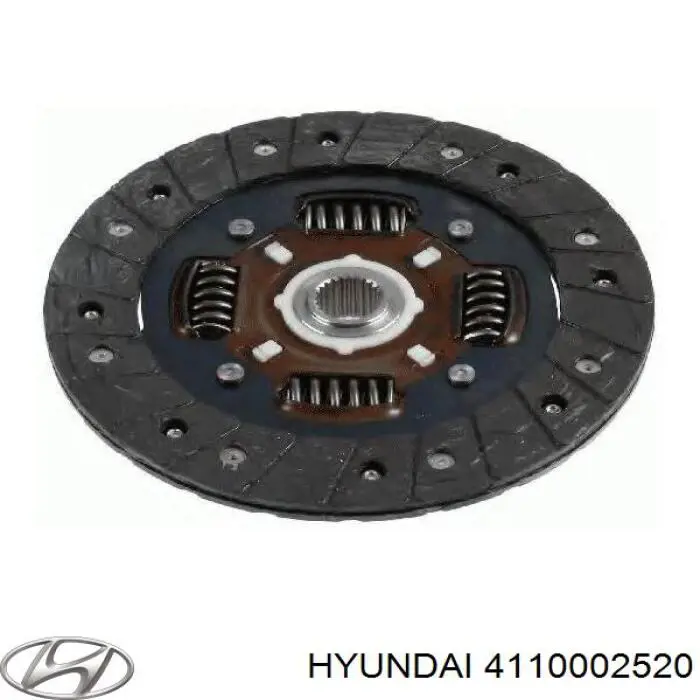 Купить 4110002520 Hyundai/Kia Диск сцепления