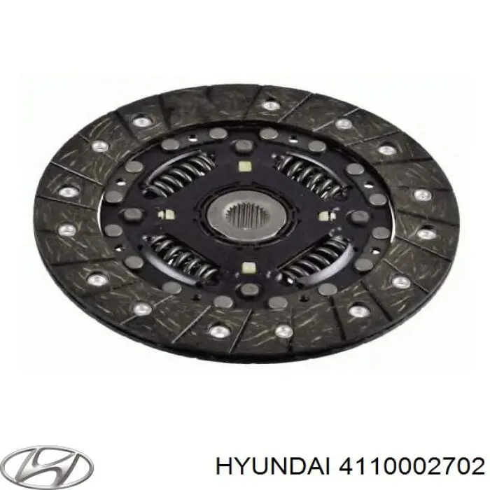 4110002702 Hyundai/Kia диск сцепления