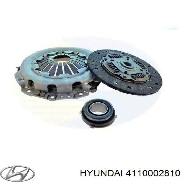 4110002810 Hyundai/Kia disco de embraiagem