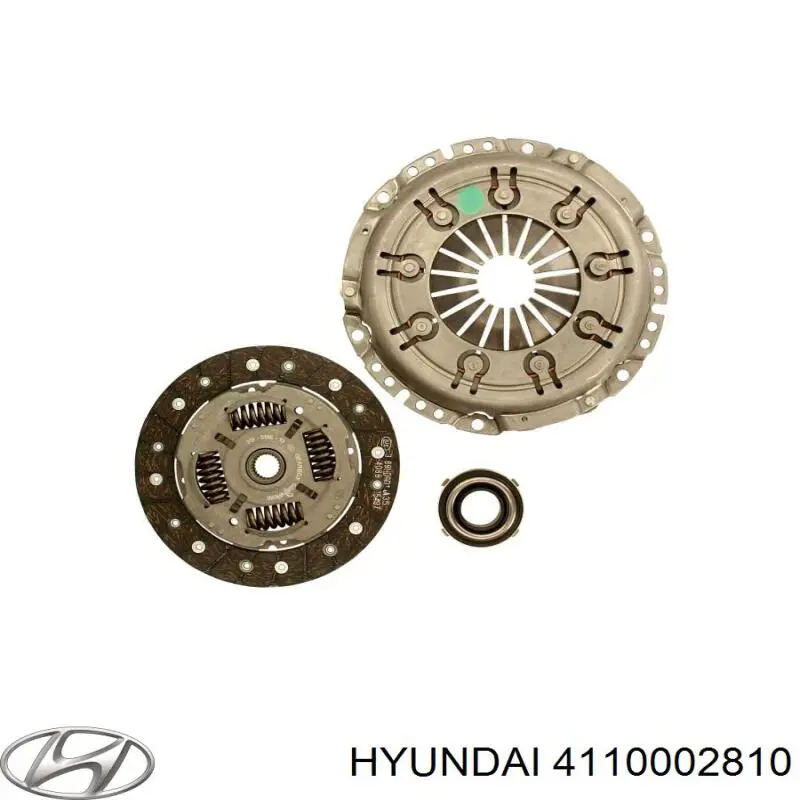 Диск сцепления Hyundai/Kia 4110002810 цена, от 39.08 USD