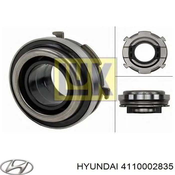 Диск сцепления 4110002835 Hyundai/Kia