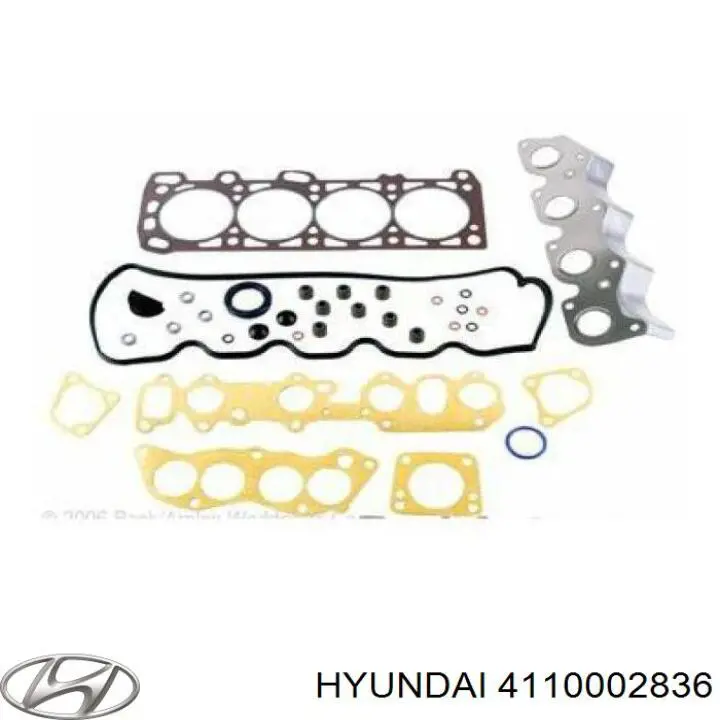 Диск сцепления 4110002836 Hyundai/Kia