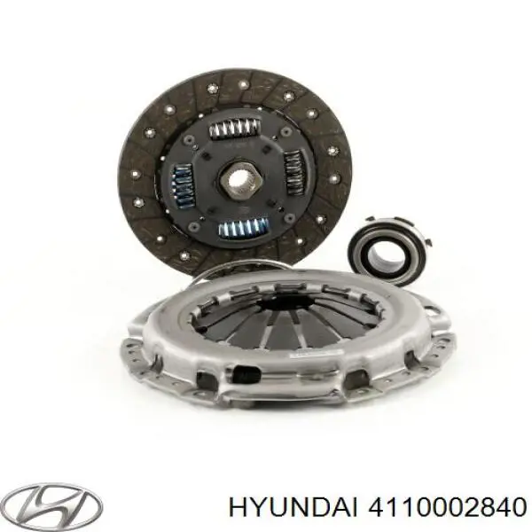 4110002840 Hyundai/Kia Диск сцепления ведомый