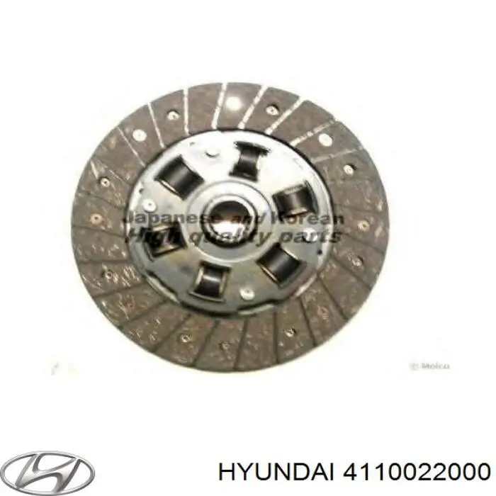  Диск сцепления Hyundai Lantra 1