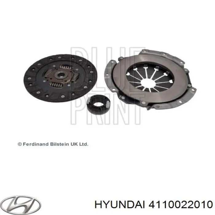 Диск сцепления Hyundai/Kia 4110022010 цена, от 38.66 USD