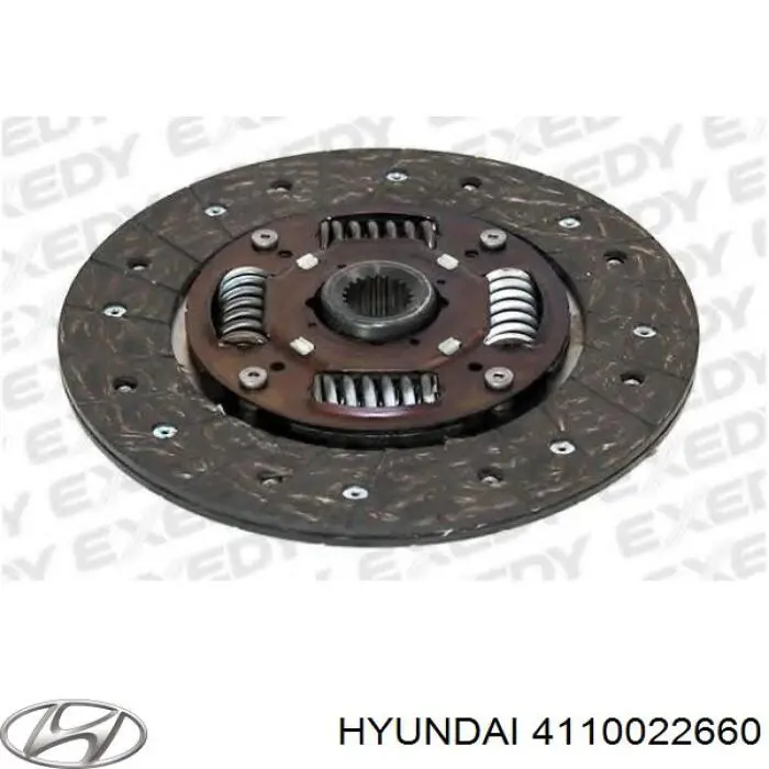 Купить 4110022660 Hyundai/Kia Диск сцепления