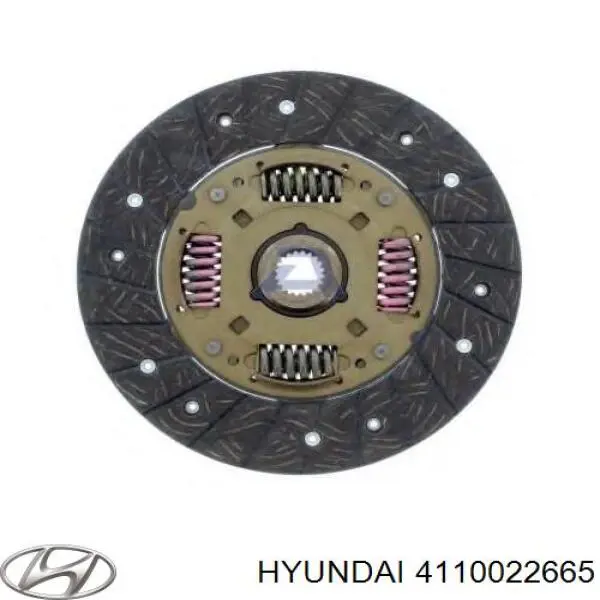 Диск сцепления 4110022665 Hyundai/Kia