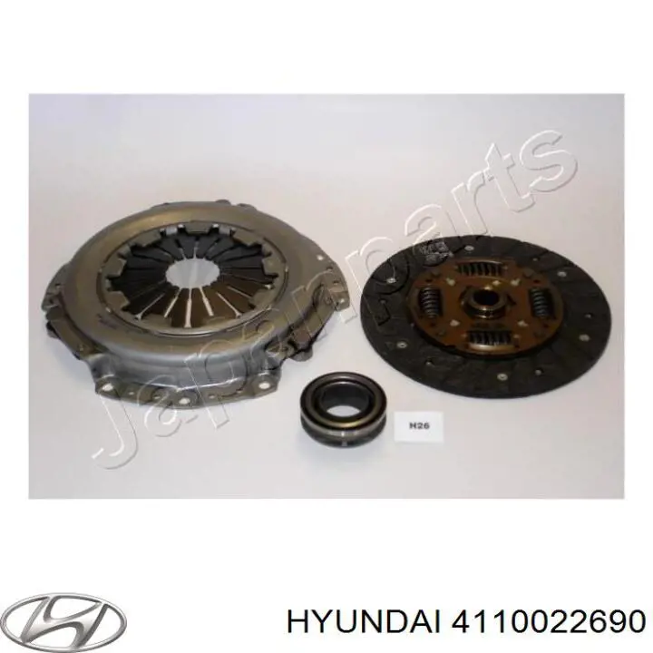 Купить 4110022690 Hyundai/Kia Диск сцепления