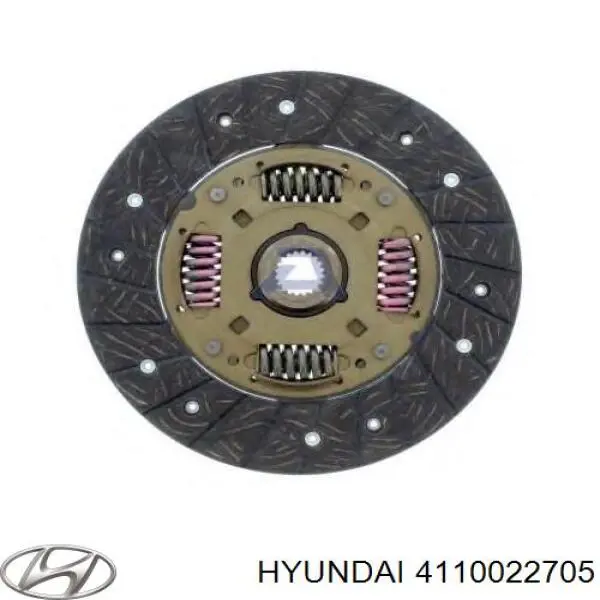 Диск сцепления Hyundai/Kia 4110022705 цена, от 44.18 USD