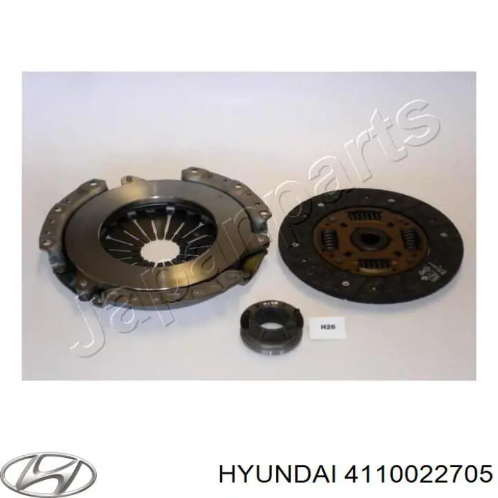 Диск сцепления 4110022705 Hyundai/Kia