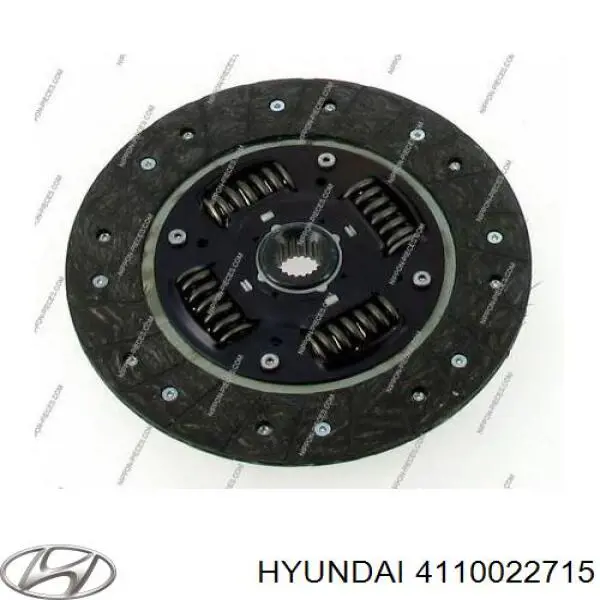 Купить 4110022715 Hyundai/Kia Диск сцепления