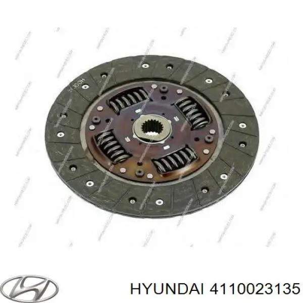 Disco de embraiagem 4110023135 Hyundai/Kia