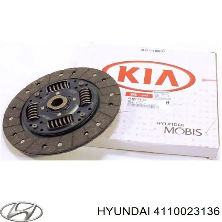 Диск сцепления 4110023136 Hyundai/Kia