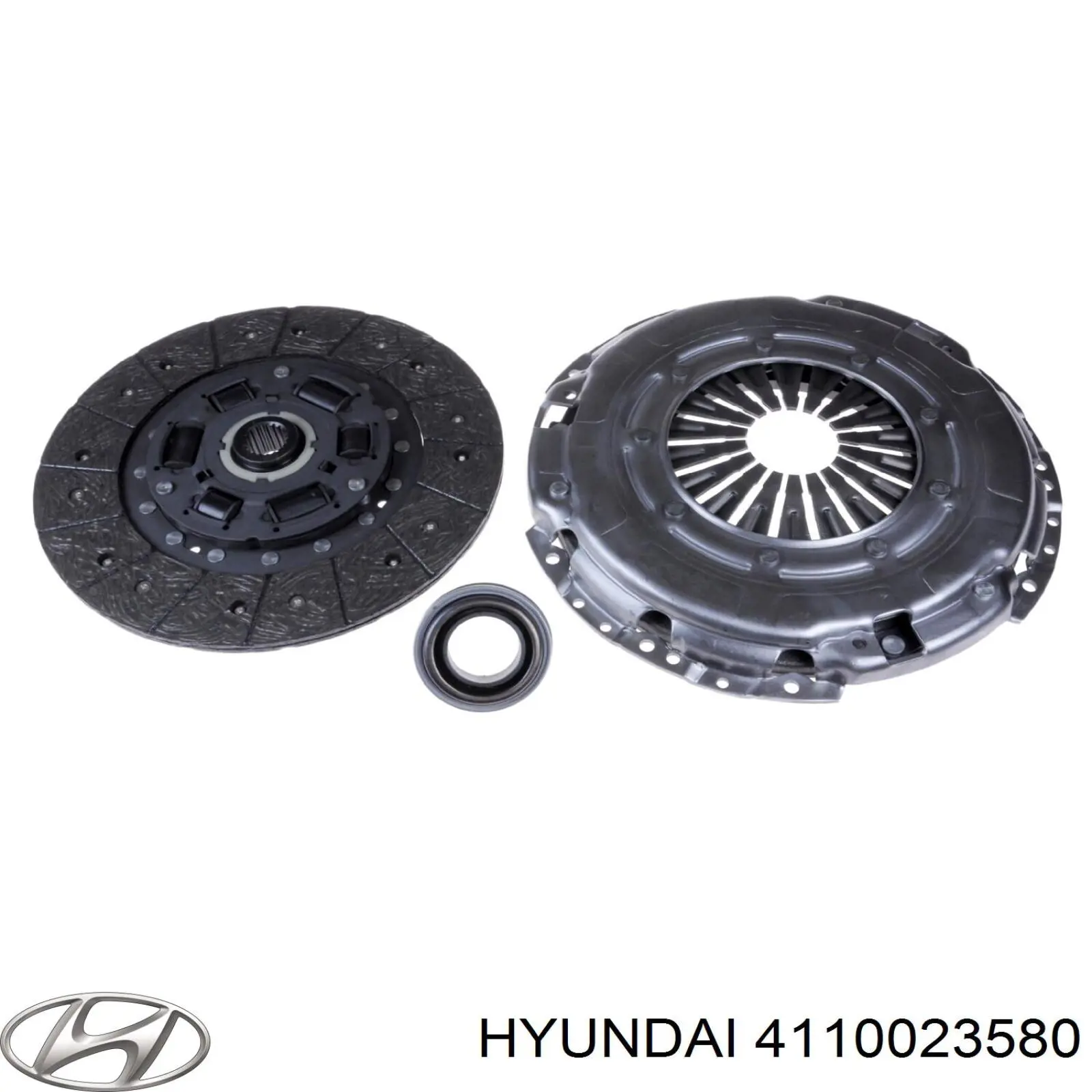 Диск сцепления Hyundai/Kia 4110023580