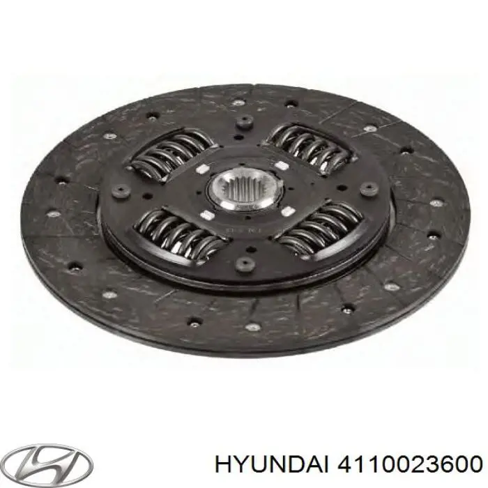 4110023600 Hyundai/Kia диск сцепления