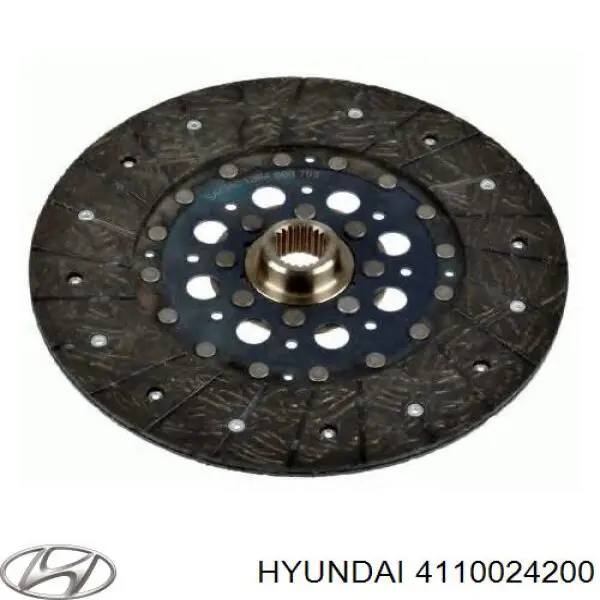 4110024200 Hyundai/Kia disco de embraiagem