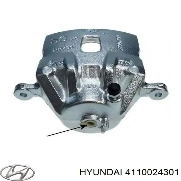 4110024301 Hyundai/Kia Диск сцепления ведомый