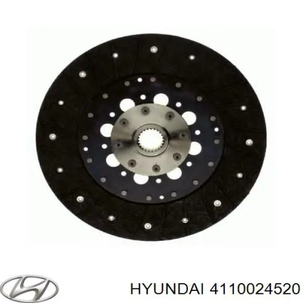 4110024520 Hyundai/Kia диск сцепления