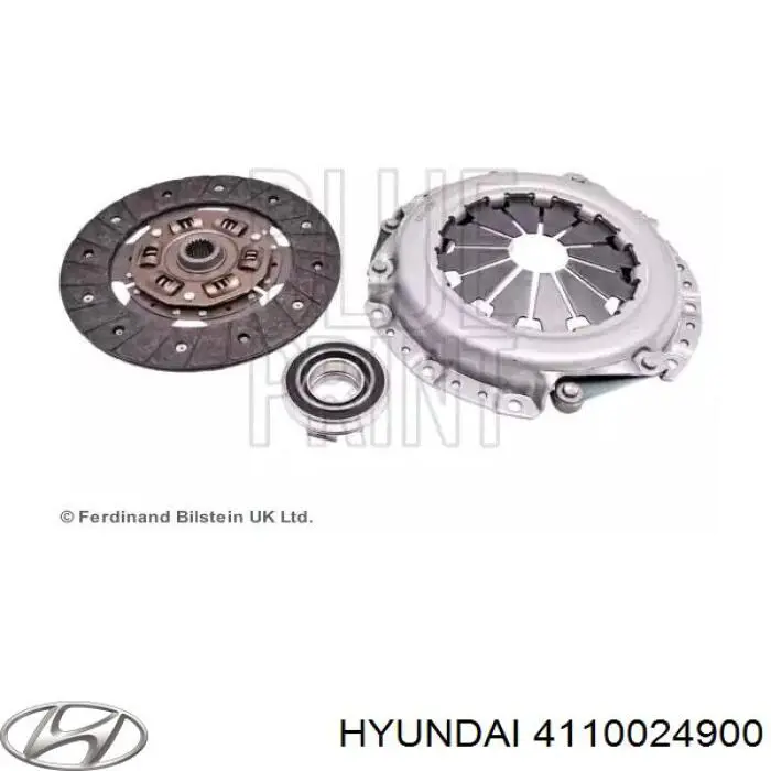 Купить 4110024900 Hyundai/Kia Диск сцепления